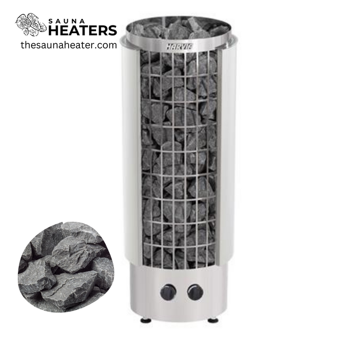 Harvia Cilindro PC90 Sauna Heater Package