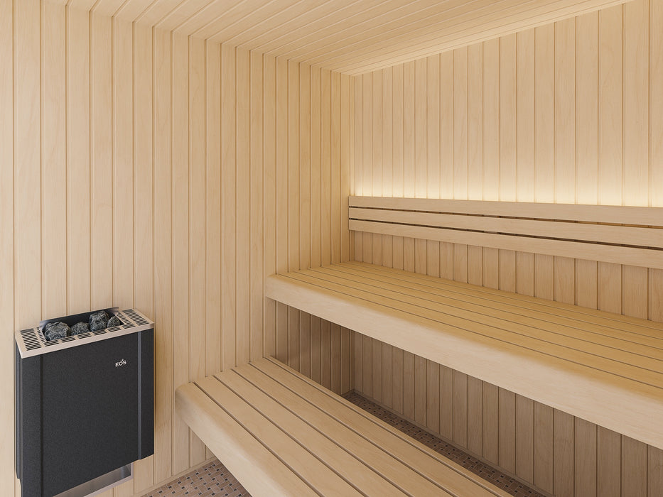 Auroom Emma Glass Cabin Sauna Kit