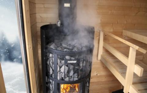 Harvia Legend 240 GreenFlame Sauna Stove Package