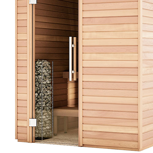 HUUM CLIFF Mini 4 kW Sauna Heater Package