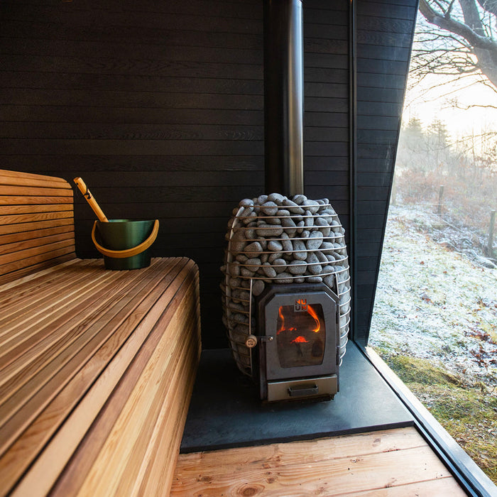 HUUM HIVE Wood Series 17kW Sauna Heater Package