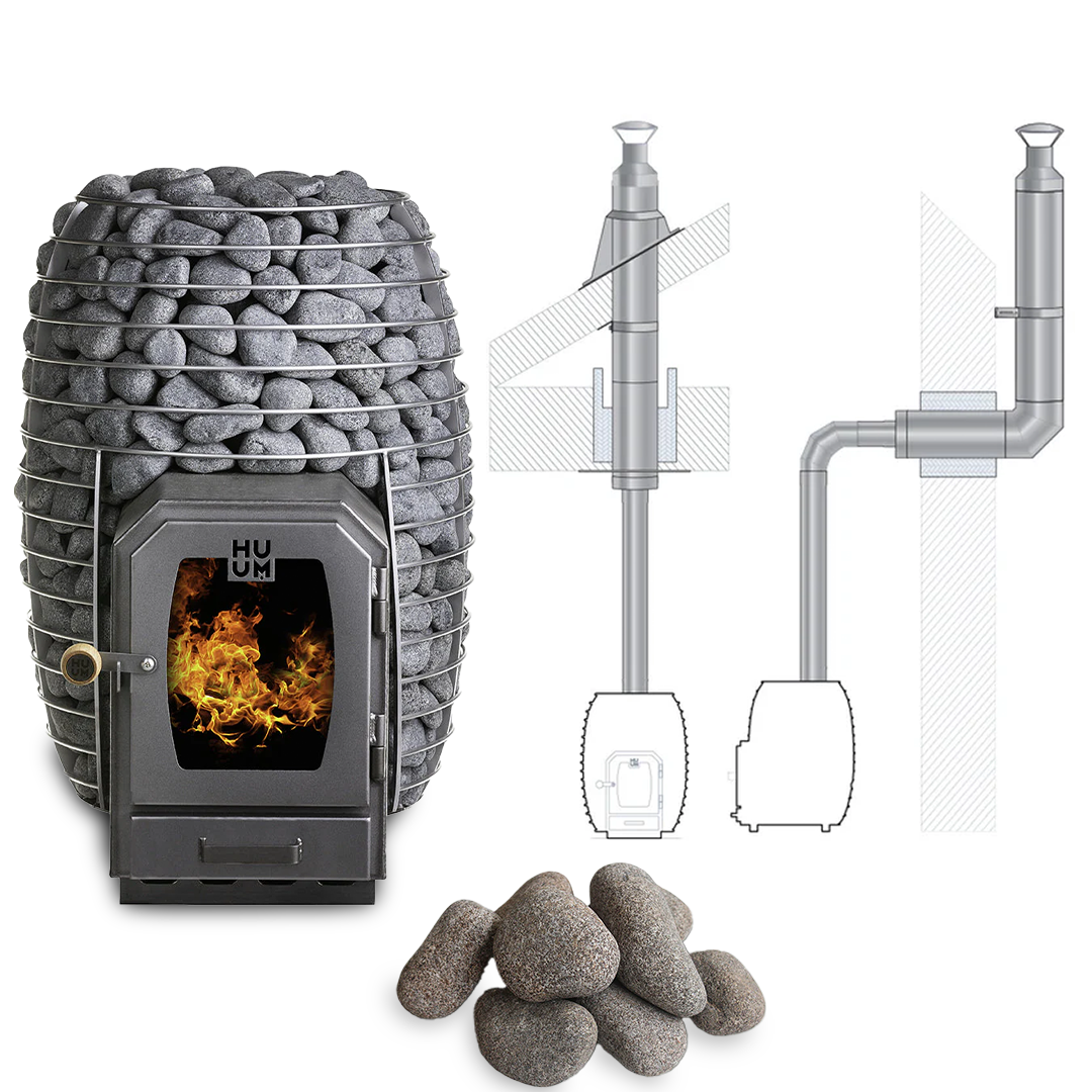 HUUM HIVE Wood 17 - Sauna Heater — The Sauna Heater