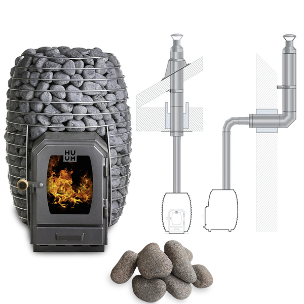 HUUM HIVE Wood 17 - Sauna Heater — The Sauna Heater