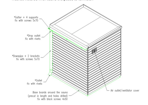 Sauna Shipping Image