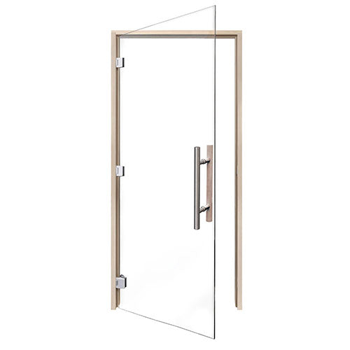 ProSaunas Clear ADA Glass Sauna Door 36x81 Aspen