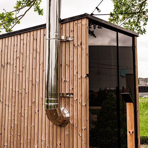 HUUM Thru-Wall Backside Chimney Kit