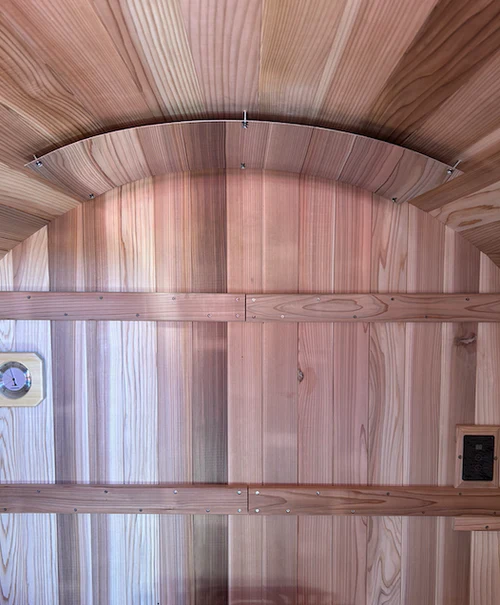 Sauna Shield Barrel Sauna Heat Shield