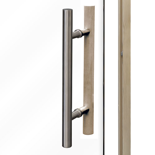 ProSaunas Clear Glass Sauna Door 24x81 Aspen