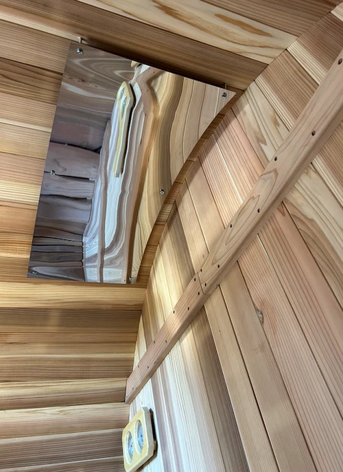 Sauna Shield Barrel Sauna Heat Shield