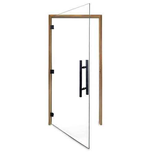 ProSaunas Clear ADA Glass Sauna Door 36x81 Thermo-Aspen