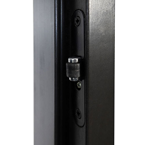 ProSaunas Clear ADA Glass Sauna Door 36x81 Black Alder