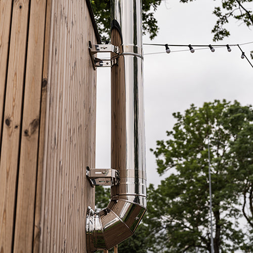 HUUM Thru-Wall Backside Chimney Kit