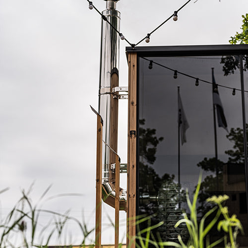 HUUM Thru-Wall Backside Chimney Kit