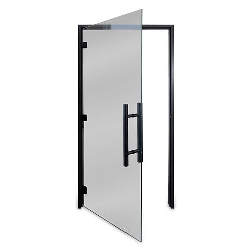 ProSaunas Tinted ADA Glass Sauna Door 36x81 Black Alder