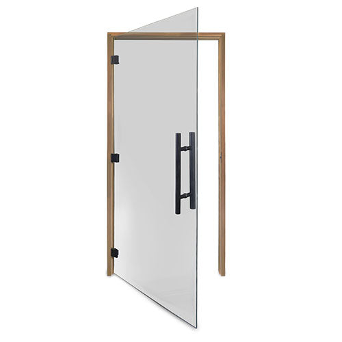 ProSaunas Tinted ADA Glass Sauna Door 36x81 Thermo-Aspen