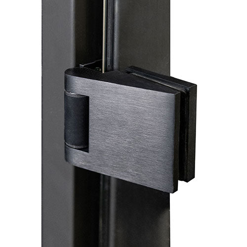 ProSaunas Clear ADA Glass Sauna Door 36x81 Black Alder