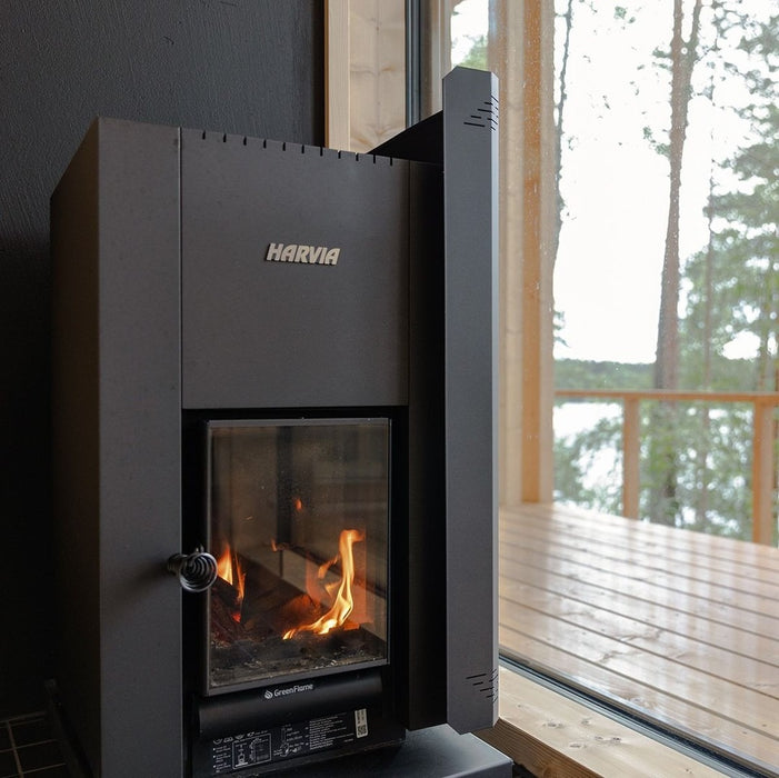 Harvia Linear 22 Sauna Heater Package