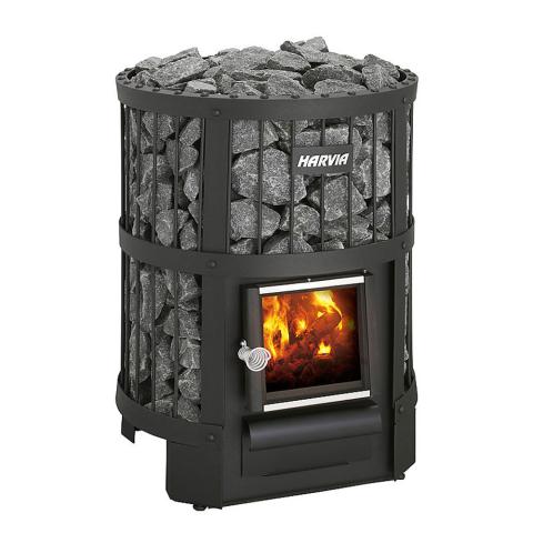 Harvia Legend 150 Sauna Stove Package with Stainless Steel Chimney