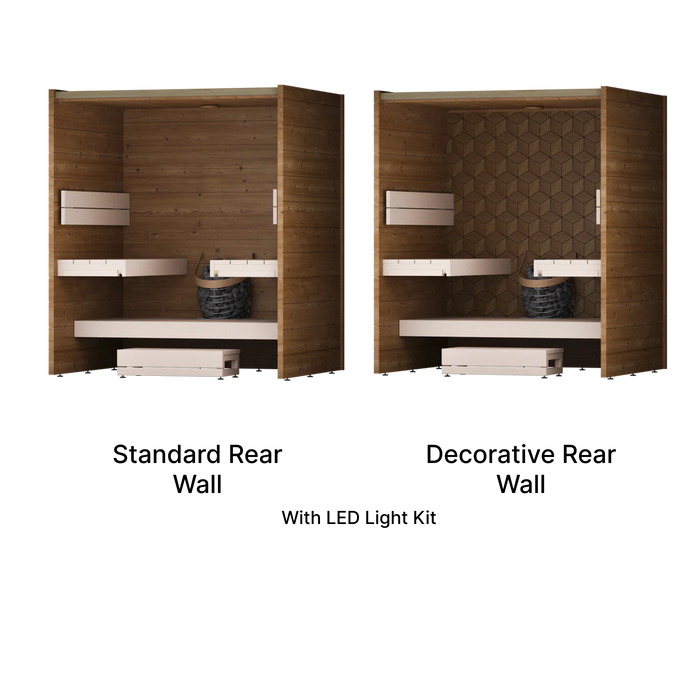 Leil Como 4-180 Indoor Sauna Kit