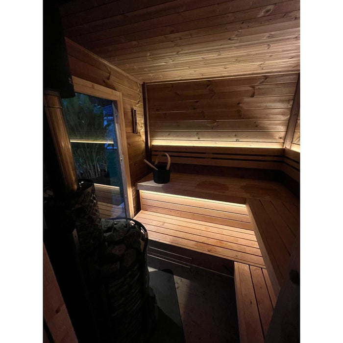 Leil Patio L Plus Outdoor Sauna Kit