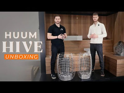 Huum Hive Premium Floor-Mounted Sauna Heater With UKU Control, Extension Box & Sauna Stones (SAK61250) main image 1