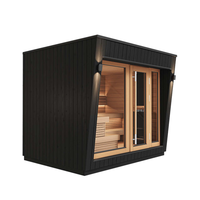 Saunum AirCube Space Outdoor Sauna Cabin