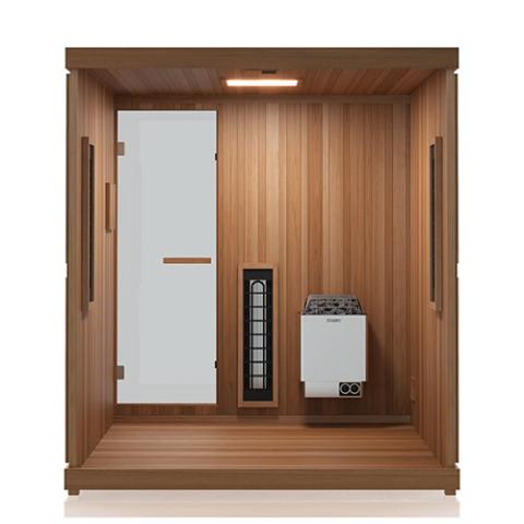 Finnmark FD-5 XL 4 Person Infrared & Steam Sauna Combo