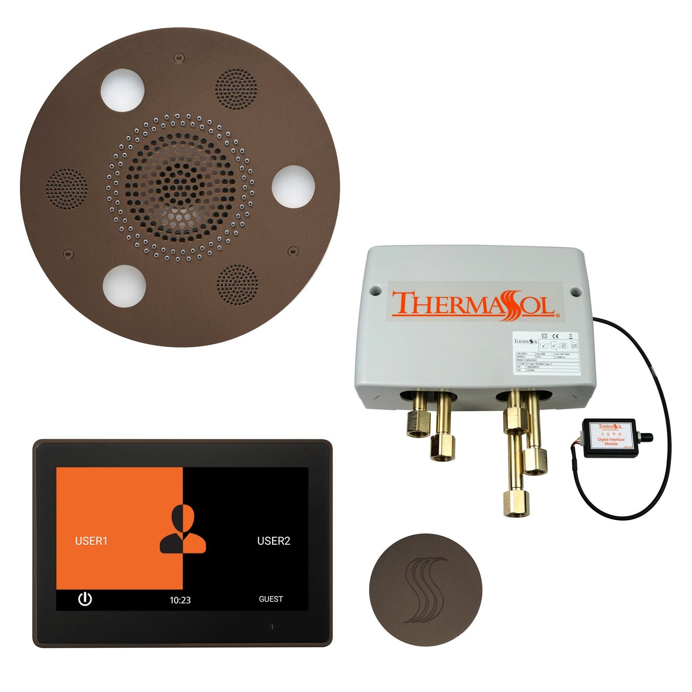 ThermaSol Shower Controls & Accessories Packages