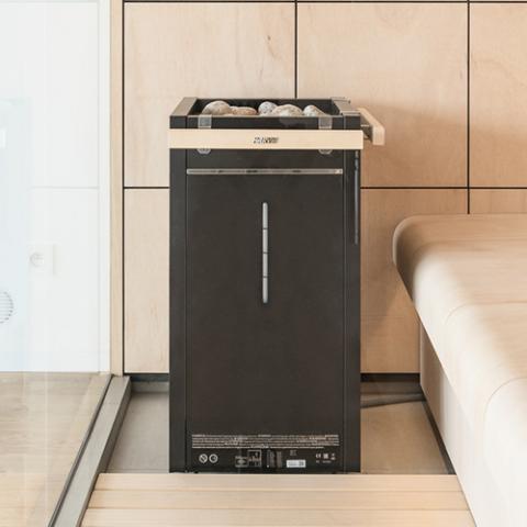 Harvia Virta Combi HL110SA Steamer & Electric Sauna Heater Package