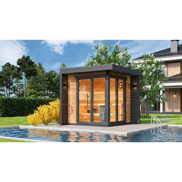 Heritage™ Lux Sienna Outdoor Sauna Cabin