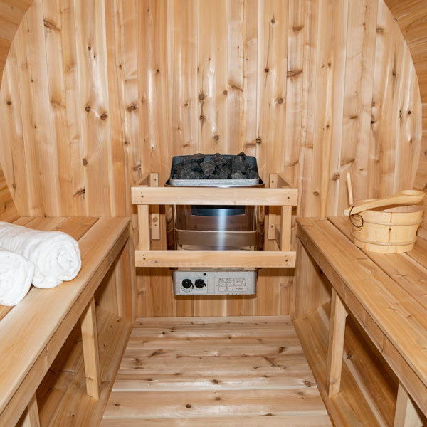 Eastern Cedar Serenity Barrel Sauna