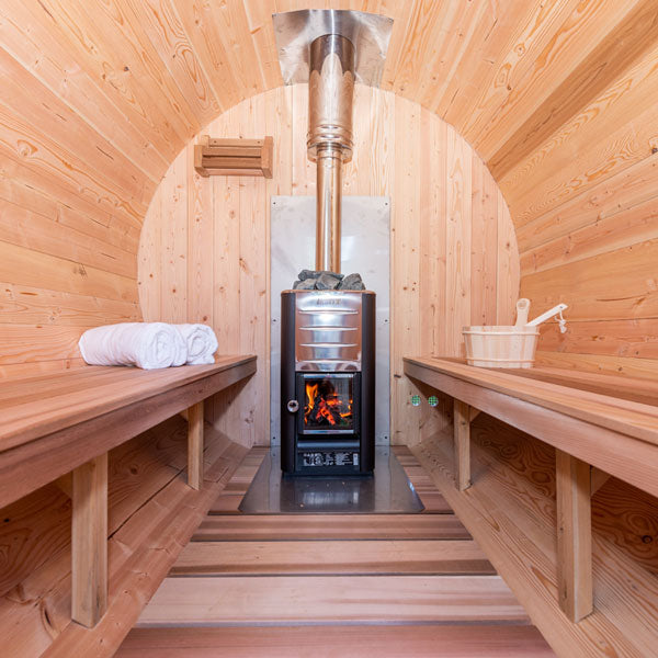 Eastern Cedar Serenity Barrel Sauna