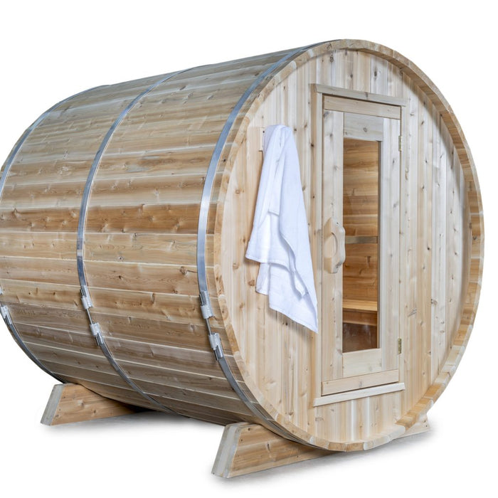 White Cedar Harmony Barrel Sauna